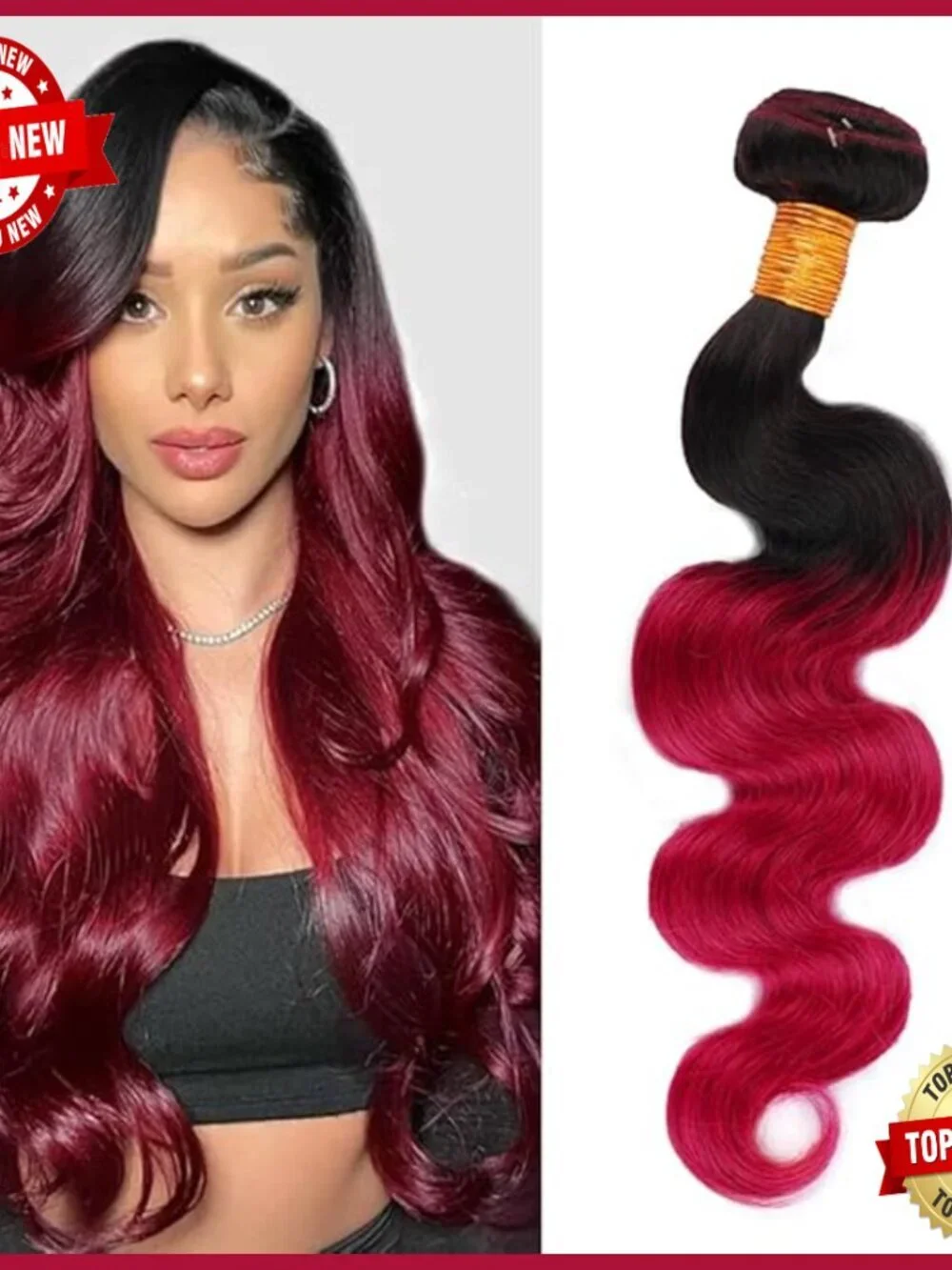 24 Inch Body Wave Human Hair Extensions - Brazilian Virgin Hair Bundles
